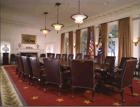 Cabinet Room im West Wing (2008)