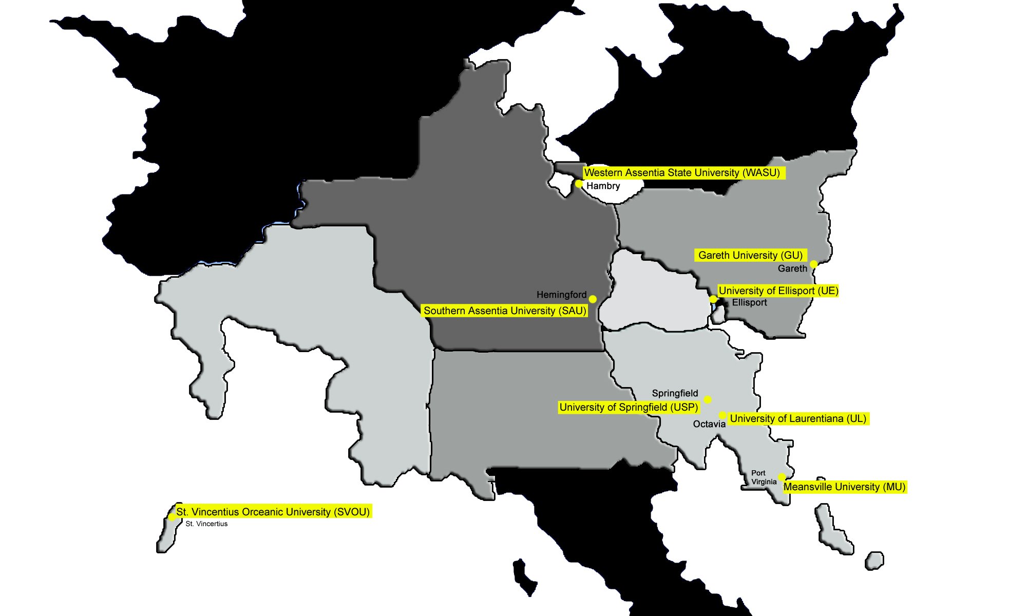 University in der AAA Major League - Nationwide Conference